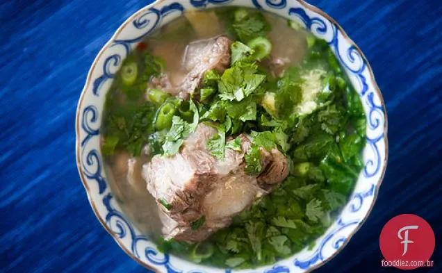 Sopa Havaiana De Rabo De Boi