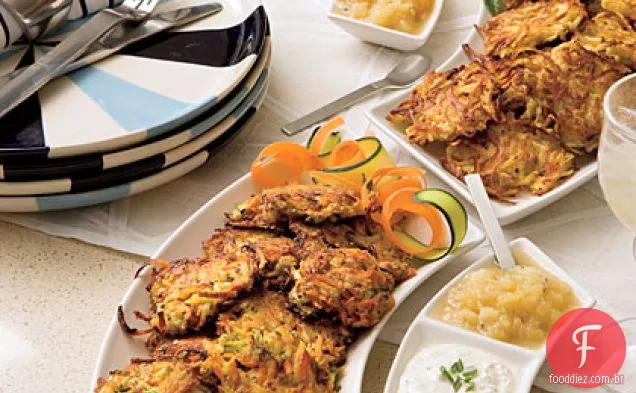 Latkes De Batata Dourada