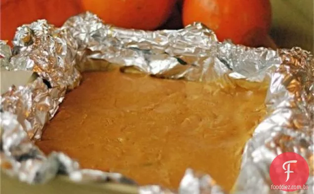 Torta De Abóbora Fudge