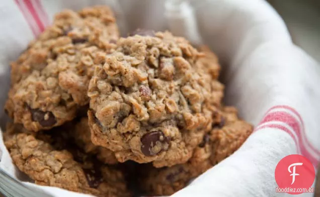 Biscoitos De Chocolate Com Aveia