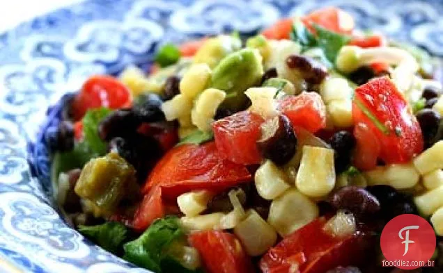 Salada De Feijão Preto