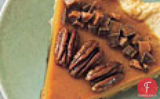 Manteiga Pecan Toffee Pumpkin Pie
