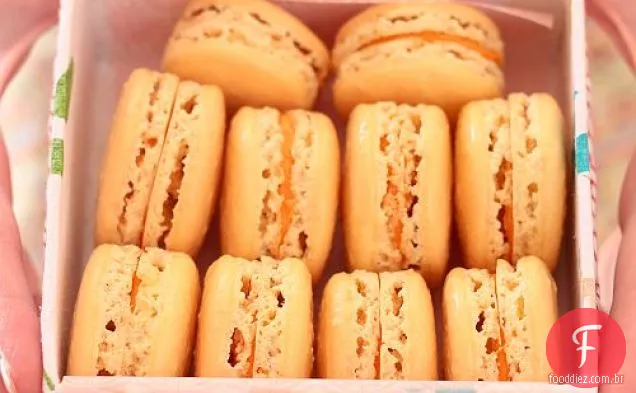Macarons Abóbora Açafrão
