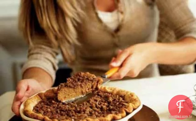 Torta De Abóbora Com Cobertura De Canela Streusel