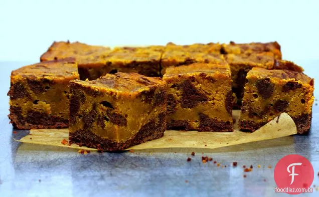 Abóbora Redemoinho Brownies