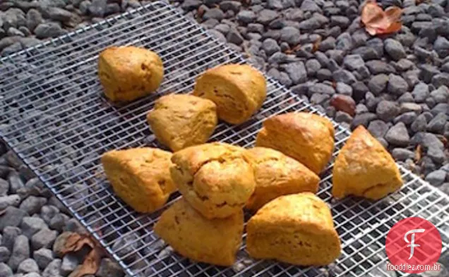 Scones De Abóbora Temperados