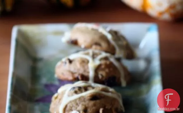 Biscoitos De Especiarias De Abóbora
