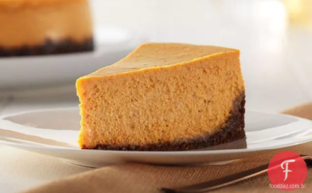 Cheesecake De Abóbora Temperado