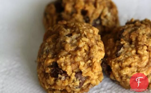 Receita De Biscoito De Chocolate Com Aveia E Abóbora