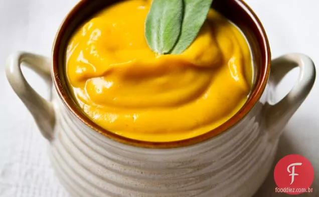 Ginger Pumpkin Butternut Squash Soup
