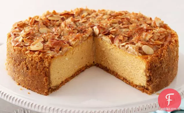 Cheesecake De Abóbora Com Amêndoa