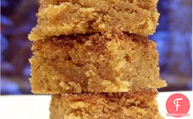 Férias Sem Laticínios Snickerdoodle Blondies