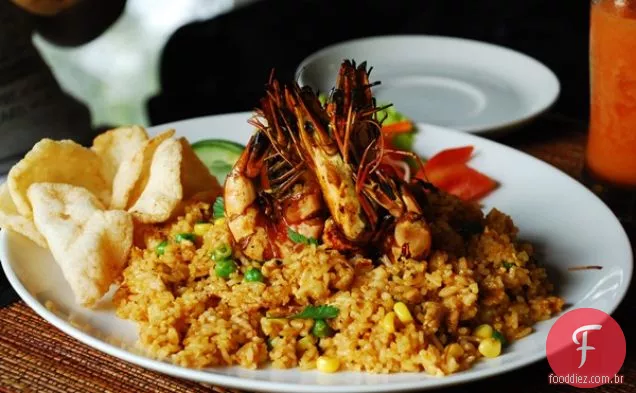 Arroz Frito Com Açafrão Sem Soja
