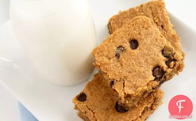 Manteiga De Amêndoa Sem Glúten Blondies