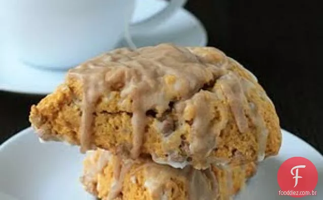 Abóbora Canela Chip Scones