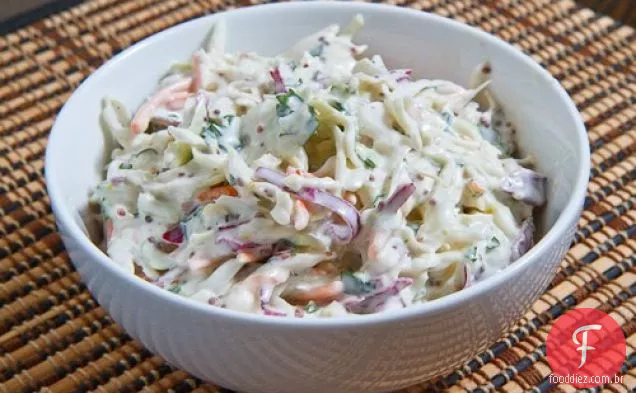 Queijo Azul Salada De Repolho
