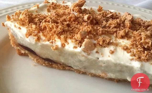 Torta De Creme De Banana Sem Laticínios