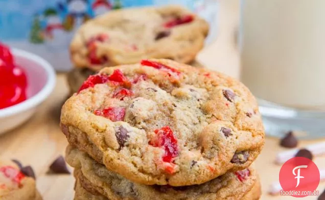 Biscoitos De Chocolate Cereja Maraschino