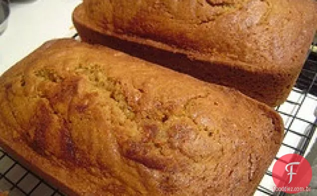 Pão De Abóbora Doce Sem Laticínios