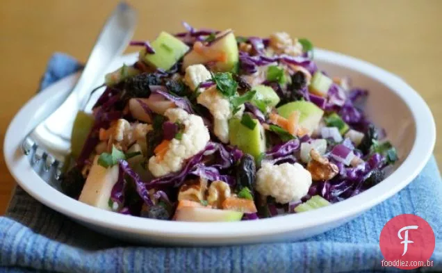 Salada De Repolho Crocante Sem Maionese