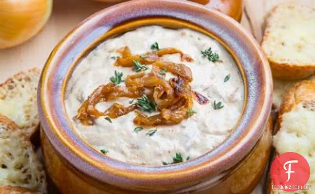 Molho De Sopa De Cebola Francesa