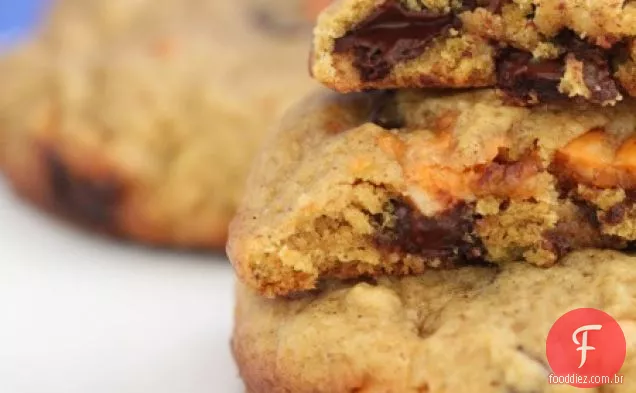 Abóbora Dupla Beijou Biscoitos De Chocolate