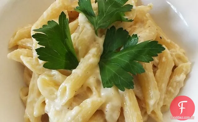 Mac e queijo sem leite para adultos