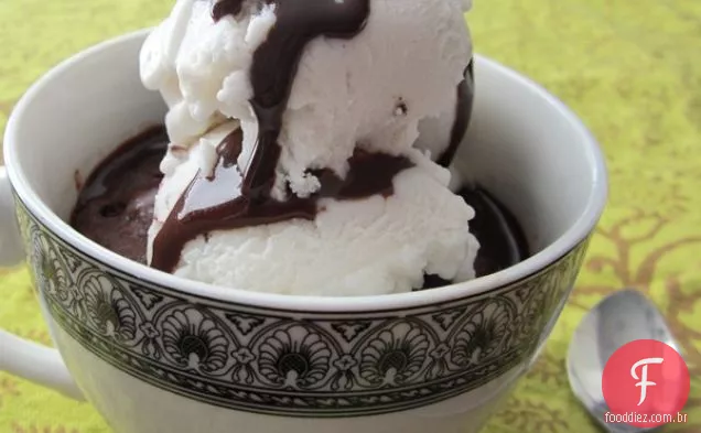 Mint Chip Vegan Mug Brownie Sundae