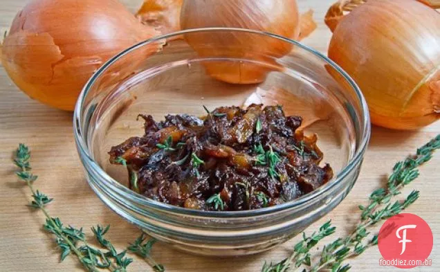 Marmelada de cebola (ou cebola caramelizada balsâmica)
