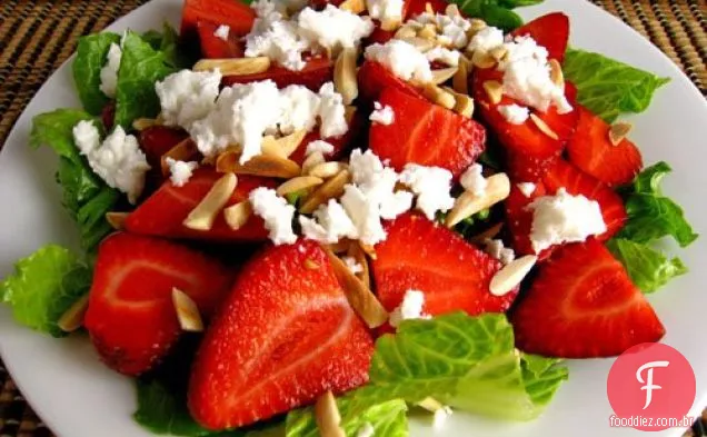 Salada de morango e Feta