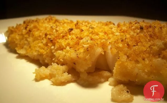 Bacalhau Assado Panko (Sem Ovos, Sem Nozes, Sem Soja)