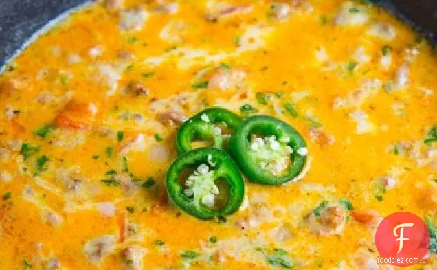 Chouriço Queso Fundido