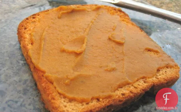 Manteiga De Abóbora (Vegan, Sem Glúten, Sem Nozes, Sem Soja)