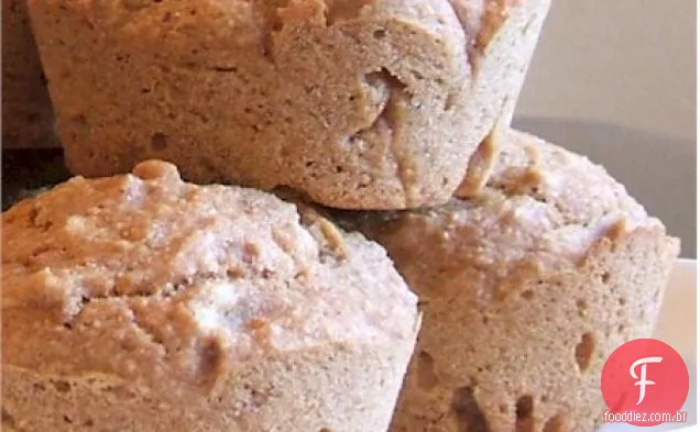 Muffins De Caqui Veganos De Trigo Integral