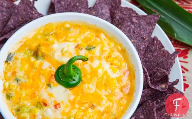 Hot Cheesy Corn Dip