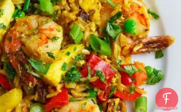 Arroz Frito Com Abacaxi Tailandês