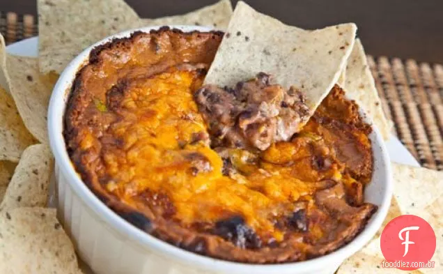 Hot Cheesy Bean Dip