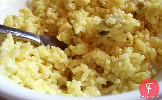 Salada De Arroz Com Alcachofra Sem Laticínios