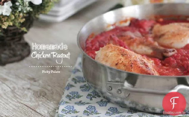 Ragu De Frango Caseiro