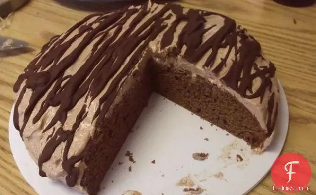 Bolo De Sorvete Derretido Vegan Mocha Almond Fudge
