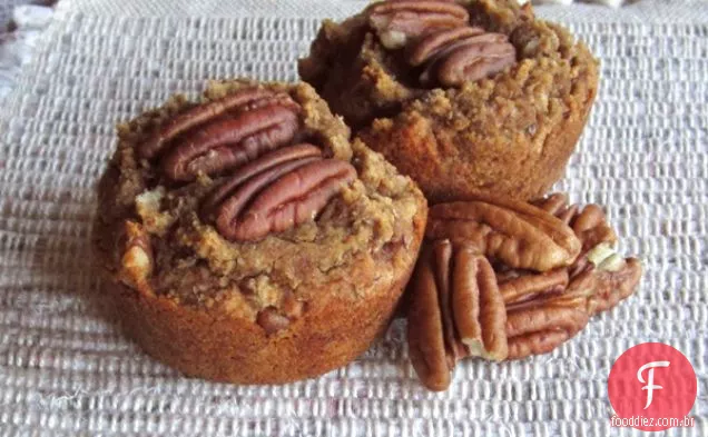 Muffins De Torta De Noz-Pecã