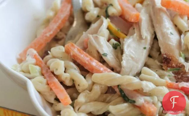 Massa Cremosa De Frango Fajita