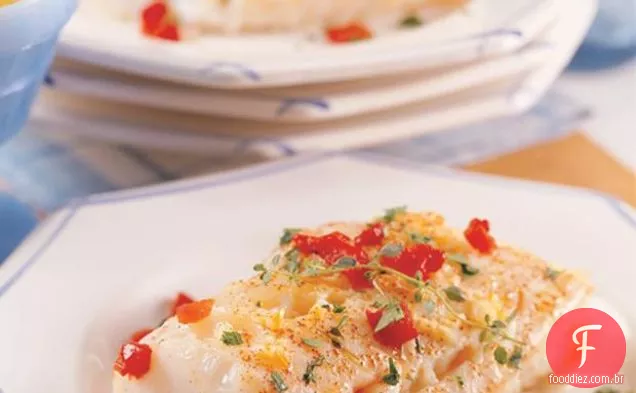 Bacalhau Assado Com Limão E Azeite