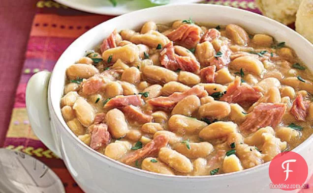 Sopa De Feijão Branco