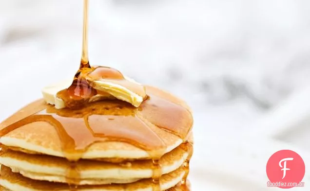 Golden Sunshine Panquecas Sem Leite