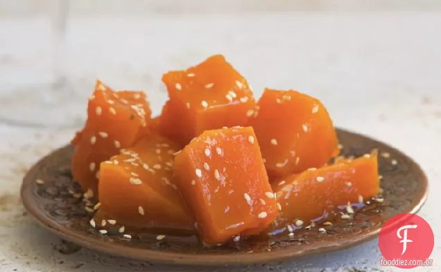 Receita De Abóbora Cristalizada Turca