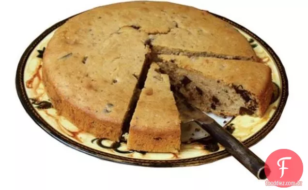 Bolo Simples Sultana e Chocolate Chip