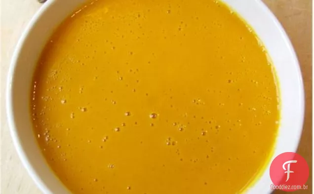 Sopa De Abóbora Saudável