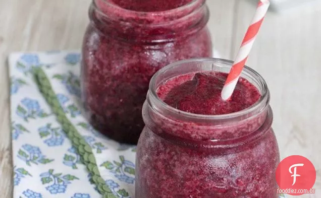 Blueberry Lime-Aid Slushy