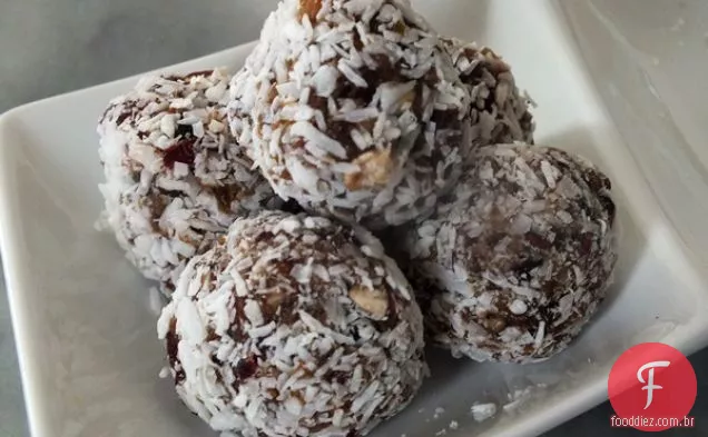 Coconut Power Snack Poppers